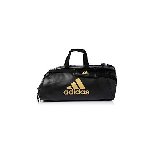 Adidas Sports Bag 2 in 1 Black/Gold - Medium