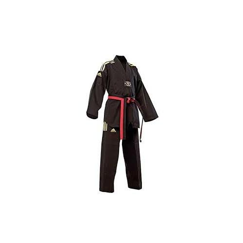 Black/Gold Stripes Taekwondo Dobok/Uniform