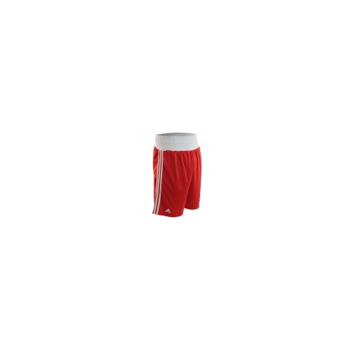 ADIDAS - AIBA Approved Boxing Shorts - Red/Small 
