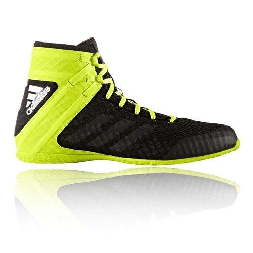 ADIDAS - Speedex 16.1 Boxing/Wrestling Boots Black/Yellow - Size 9