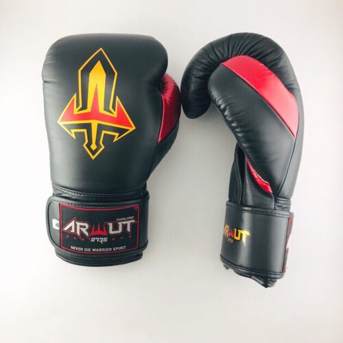 ARWUT - BG2 Boxing Gloves - Black/Red - 14oz