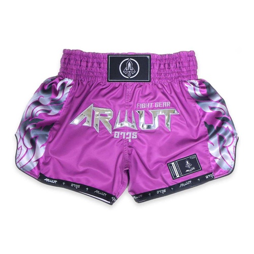 ARWUT - 'Ascent' Muay Thai Shorts - Byzantium Purple/Large