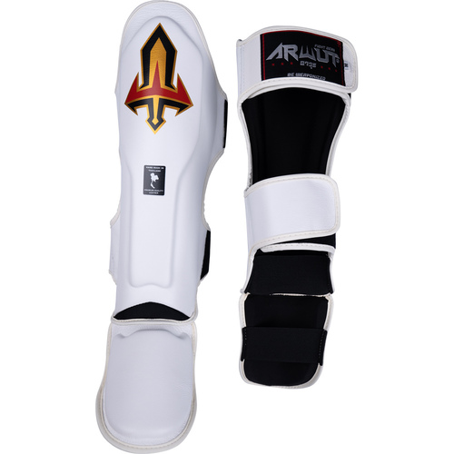 ARWUT - SG3 Shin Guards - White/Extra Large