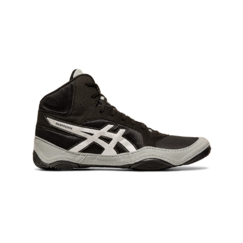 ASICS - Snapdown 2 WIDE Boxing/Wrestling Shoe (Black/Silver) - Size 7