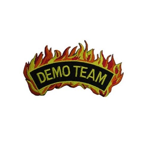 Badge - Demo Team - Flames