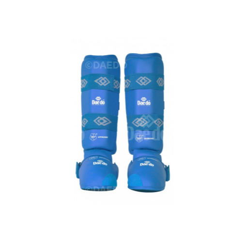 DAEDO - WKF Approved Shin and Instep - Blue/Extra Small