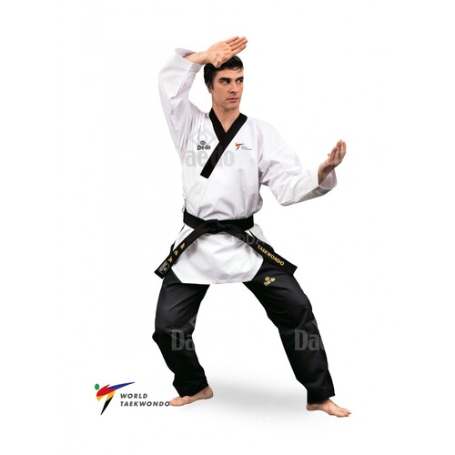 DAEDO - WT Approved Male "DAN" Poomsae Dobok - Size 2/150cm