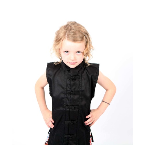 Sleeveless Kung Fu Top
