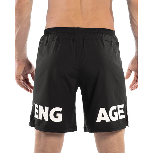 ENGAGE - 'Oversized Wordmark' MMA Shorts - Small