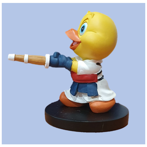 Kendo Duck Figurine