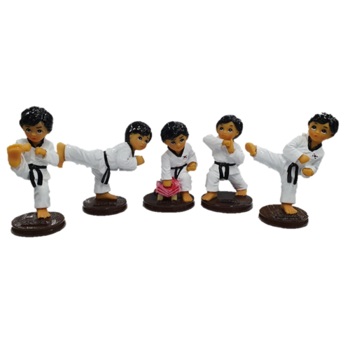 Taekwondo Figurine Set