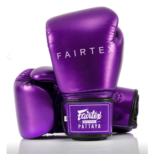 FAIRTEX - Metallic Boxing Gloves (BGV22) - Purple/14oz