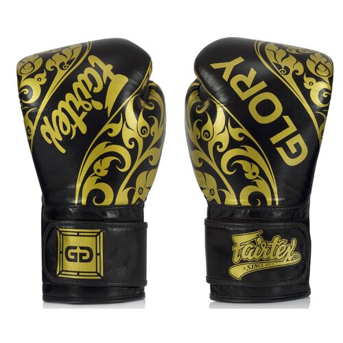 FAIRTEX - Glory 2 Boxing Gloves (BGVG2) - Black/12oz