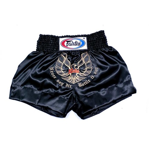 FAIRTEX - Black Phoenix Muay Thai Boxing Shorts (BS0642) - Small