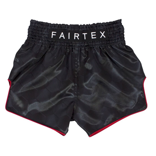 FAIRTEX "Stealth" Black Muay Thai Shorts (BS1901) - Medium