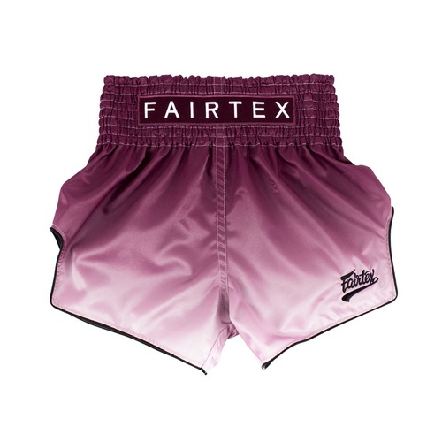 FAIRTEX - "Fade" Maroon Muay Thai Shorts (BS1904) - Small