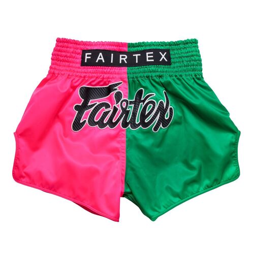 FAIRTEX - Pink/Green Muay Thai Shorts (BS1911) - Extra Extra Large