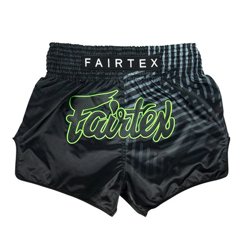 FAIRTEX - Racer Black Muay Thai Shorts (BS1924) - Small