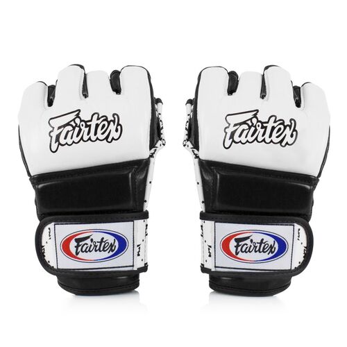 FAIRTEX - MMA Training  Gloves/Split Knuckles (FGV17) - White/Medium