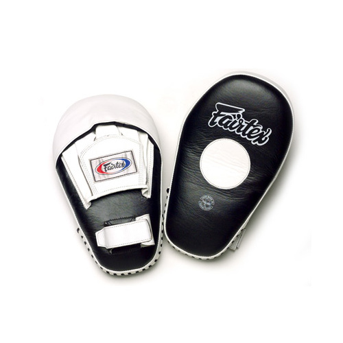 FAIRTEX Pro Angular Focus Mitts (FMV8) - Black/White