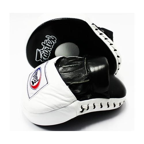 FAIRTEX - Curved Focus Mitts (FMV9) - Black/White