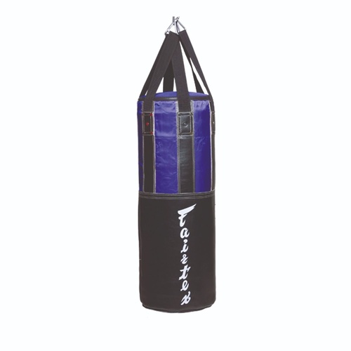 FAIRTEX 90cm Classic Heavy Bag/Unfilled (HB2) - Black/Blue
