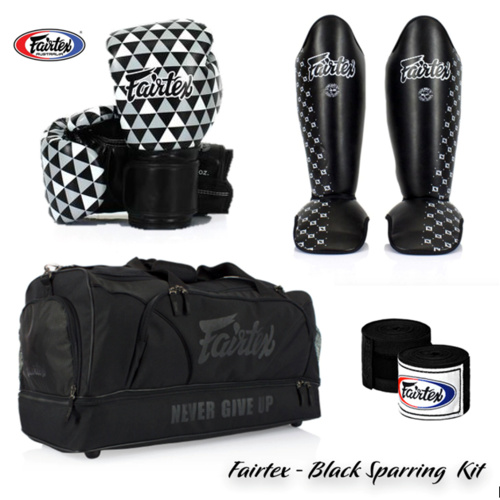 FAIRTEX BLACK SPARRING KIT