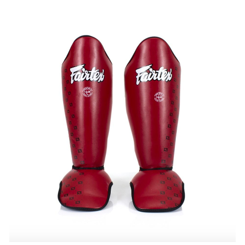 FAIRTEX - Competition Shin Guards - RED (SP5) - Small 