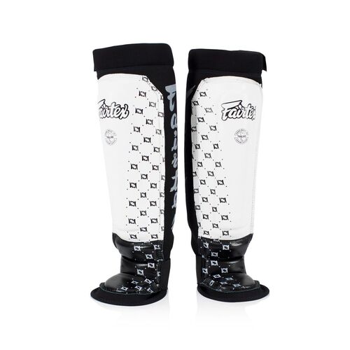 FAIRTEX - Neoprene Shin Guards (SP6) - Black/White - Large