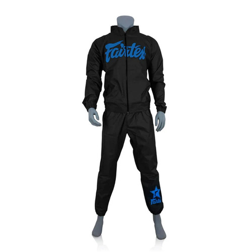 FAIRTEX - Sweat/Sauna Suit (VS3) - Black/Blue - Extra Extra Large