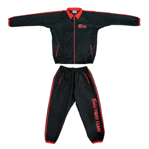 FAIRTEX - New Sweat/Sauna Suit - Black/Red (VS4) - Small