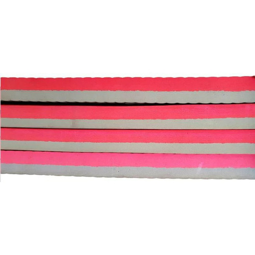 Martial Arts Jigsaw Mat - 30mm - 5 Stripe Finish - Red/Grey