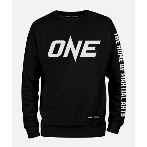 ONE Black Logo Sweatshirt - Extra Small