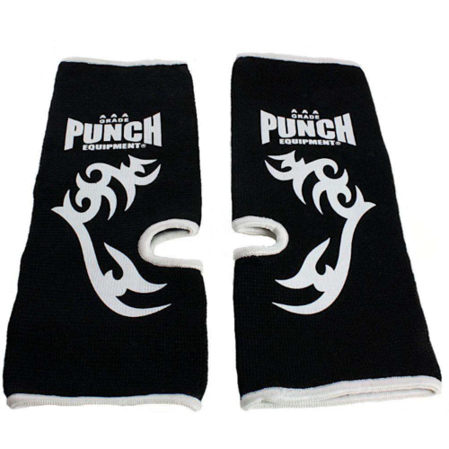 PUNCH - Deluxe Thai Style Ankle Support Guards - Tattoo Print  - Medium