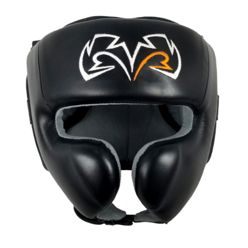 RIVAL BOXING - RHG30 Mexican Training Headgear - Black/Red/Extra Large