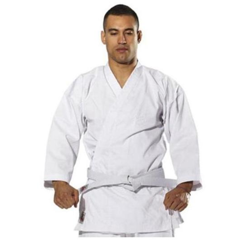 RISING SUN - 14oz Shoto Canvas Karate Jacket - White/Size 7 
