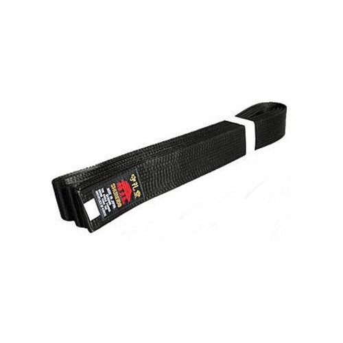 SHUREIDO - Black Belt - 4cm/Satin/Size 6