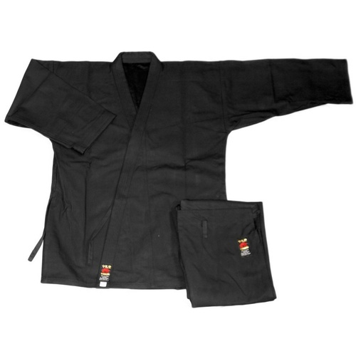 SHUREIDO - Karate Gi/Uniform (KB10) - Black Canvas - Size 7