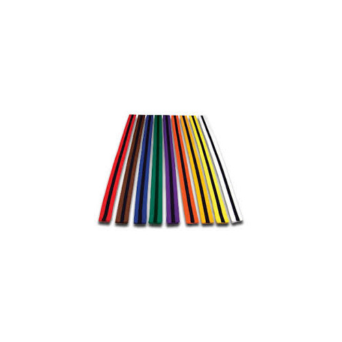 Martial Arts Belt - Coloured with Black Stripe