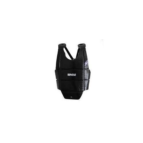 SMAI - Dipped Chest Guard/Protector - Black/Extra large