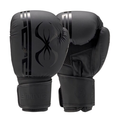 STING - Armaplus 2 Boxing Gloves - Black/10oz