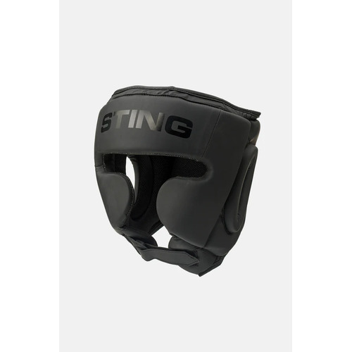 STING - Armaplus Full Face Headgear - Matte Black/Large