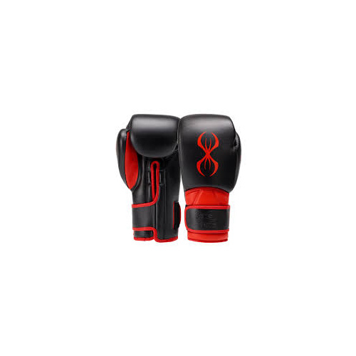 STING Predator Training Glove Colour Black Red Design Velcro Size 12oz