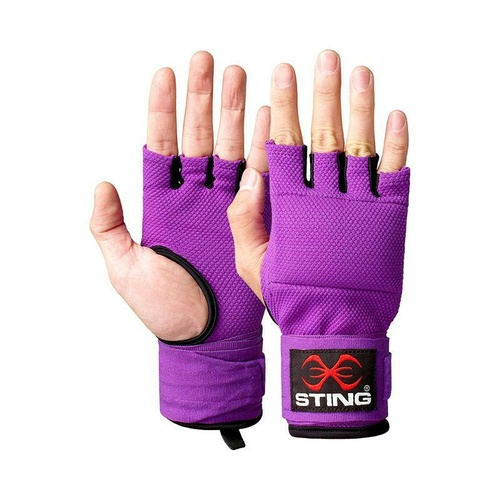 STING - Elasticised Quick Wraps - Purple/Small 