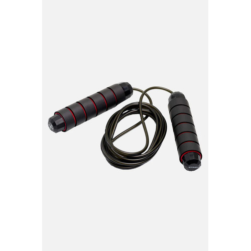 STING - Speed Plus Adjustable Skipping Rope - Black