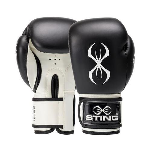 STING - Titan Boxing Glove - Black/Charcoal - 10oz 