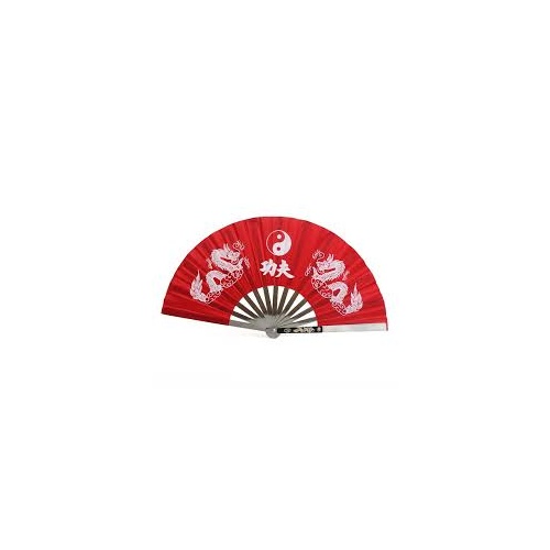 Satin Tai Chi Fan - Steel