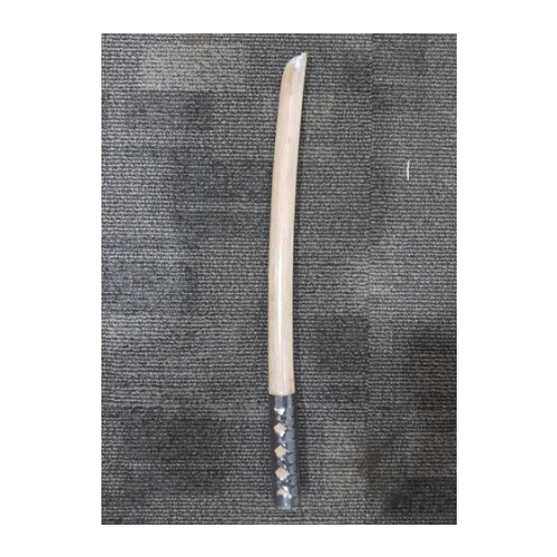 White Oak Bokken - Braided Handle