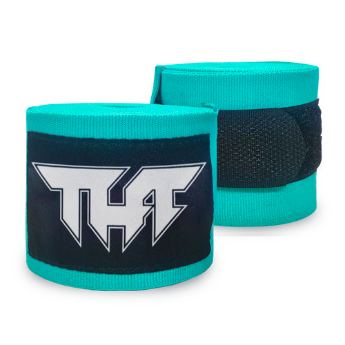 TUFF - Elasticised Hand Wraps - Mint Green