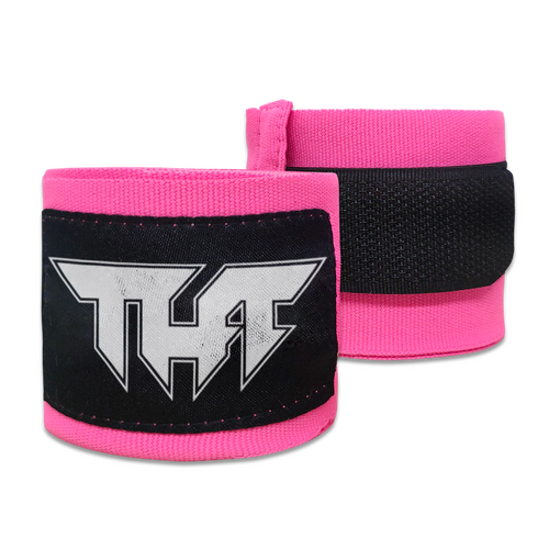 TUFF - Elasticised Hand Wraps - Pink